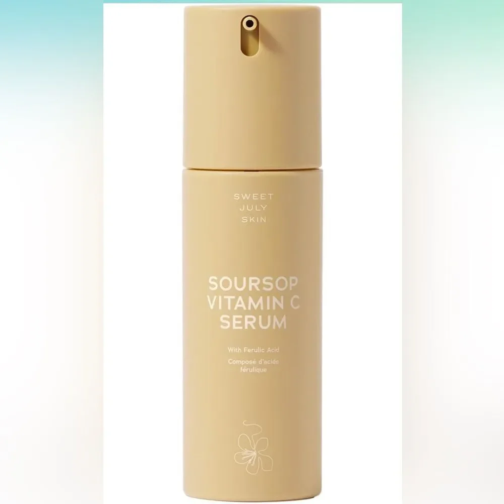 SWEET JULY SKIN Soursop Vitamin C Serum Hydrating Firming Improves Dullness